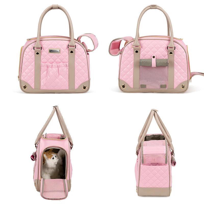 Truelove breathable pet carrier handbag for small dogs