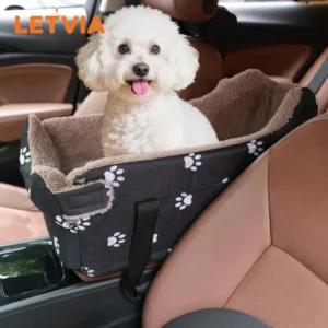 Centre console dog car seat booster for small dogs