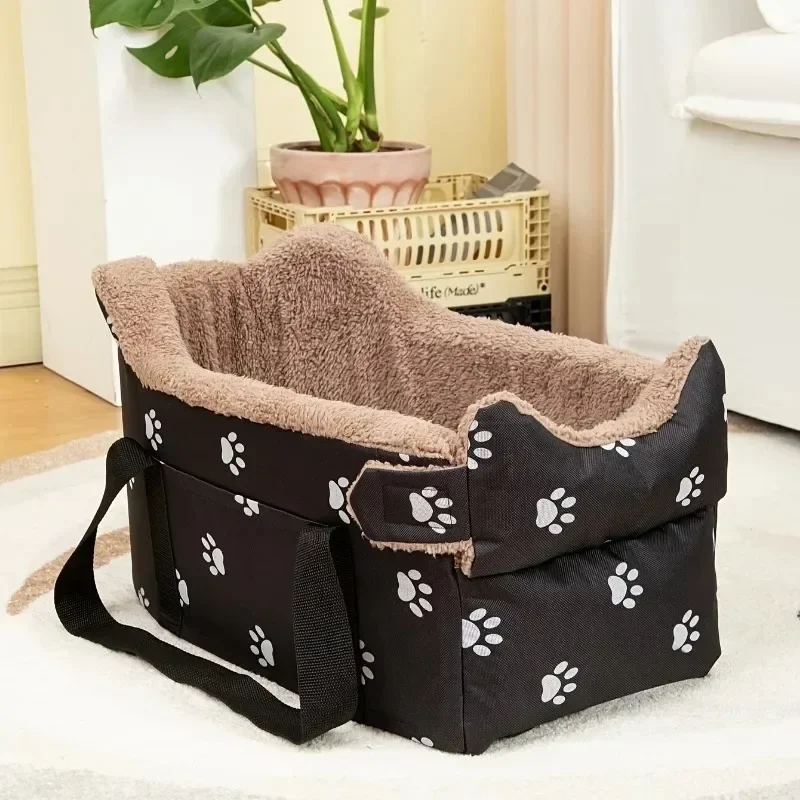 Centre console dog car seat booster for small dogs