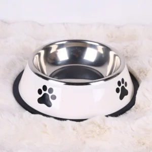 Stainless steel dog food bowl multiple sizes