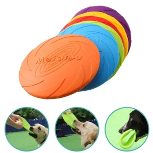 Soft Silicone Flying Disc for Dogs