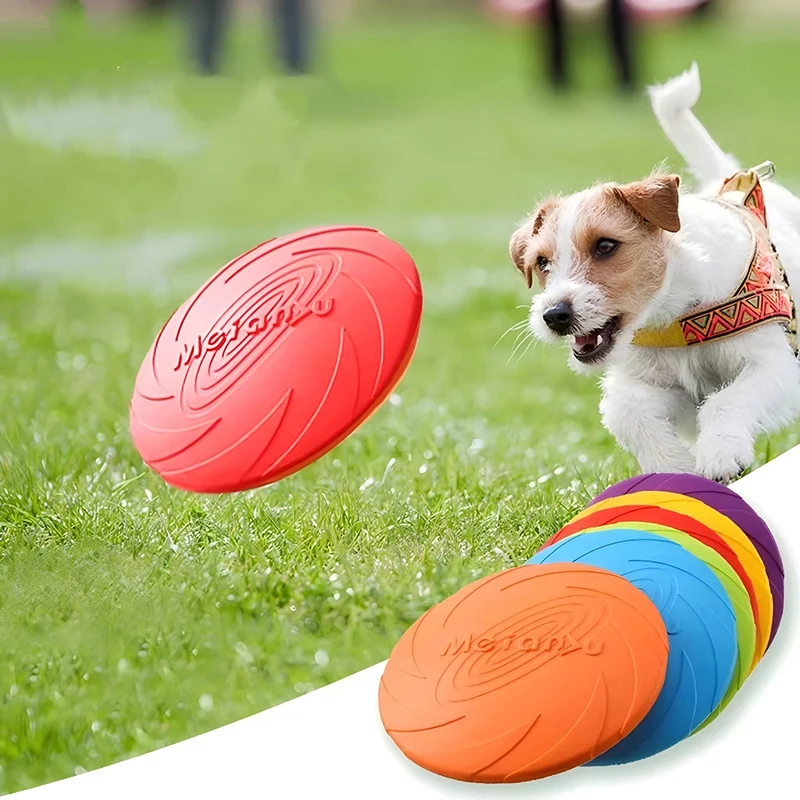 Soft Silicone Flying Disc for Dogs