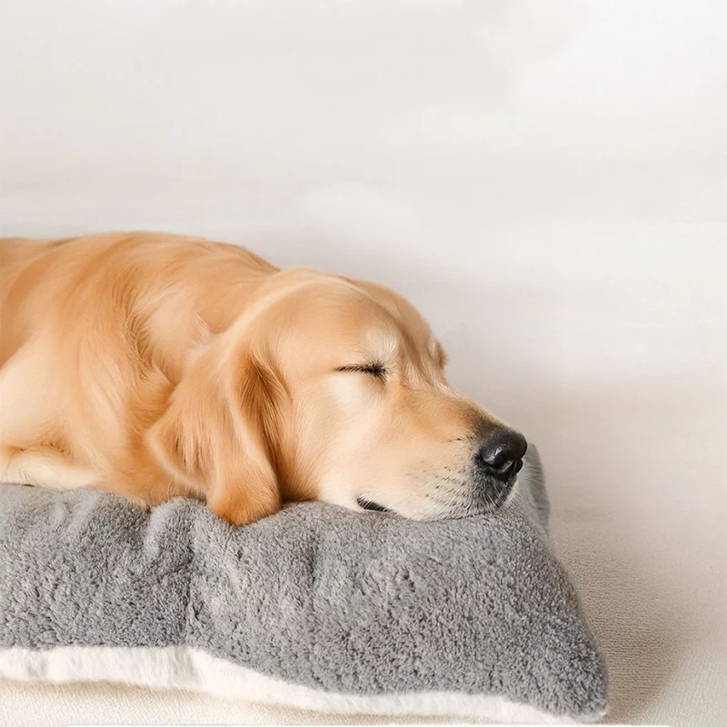 Extra Large Plush Dog Sofa and Crate Mat