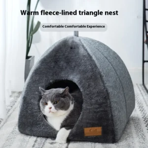Enclosed Triangle Nest Bed for Deep Sleep