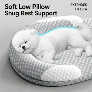 Ice Silk Cooling Bed with Raised Sides