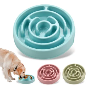 Non-Slip Anti-Gulping Slow Feeder Dish