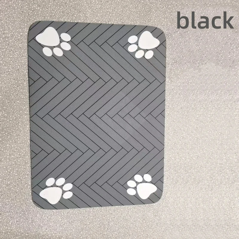 Absorbent Non-Slip Mat for Dog Bowls