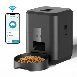 Timed Automatic Dog Feeder with Portion Control