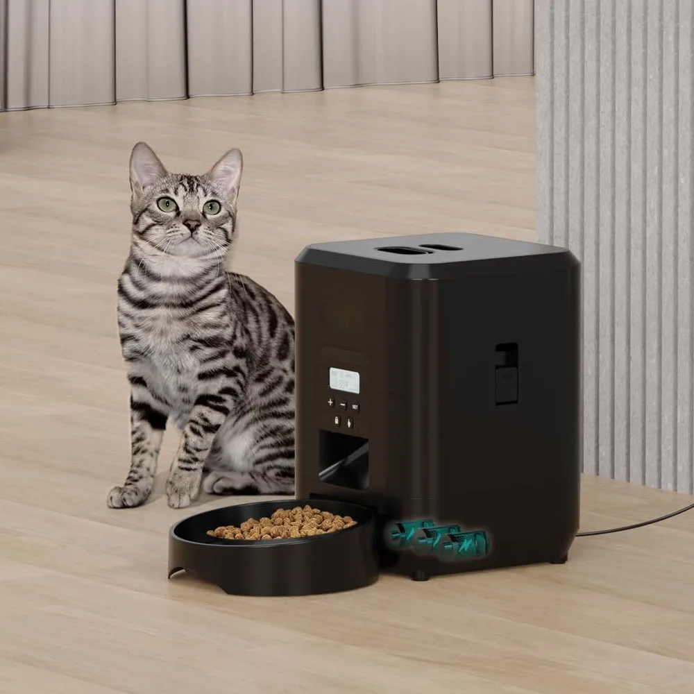 Timed Automatic Dog Feeder with Portion Control