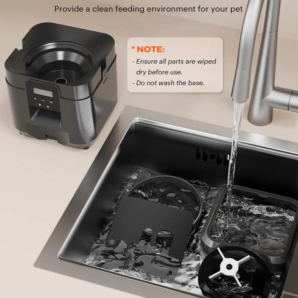 Timed Automatic Dog Feeder with Portion Control