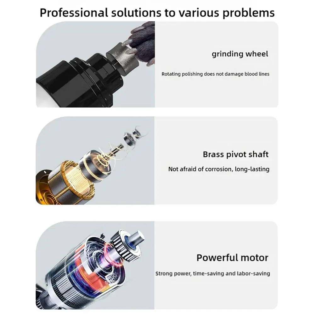 Electric Nail Grinder for Dogs