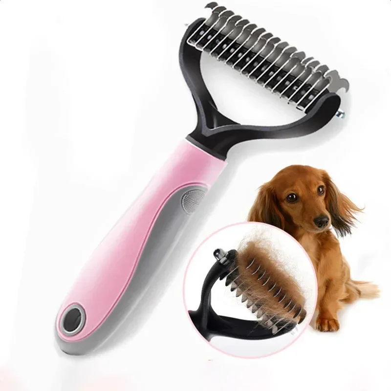 Dematting Comb and Knot Cutter for Dogs