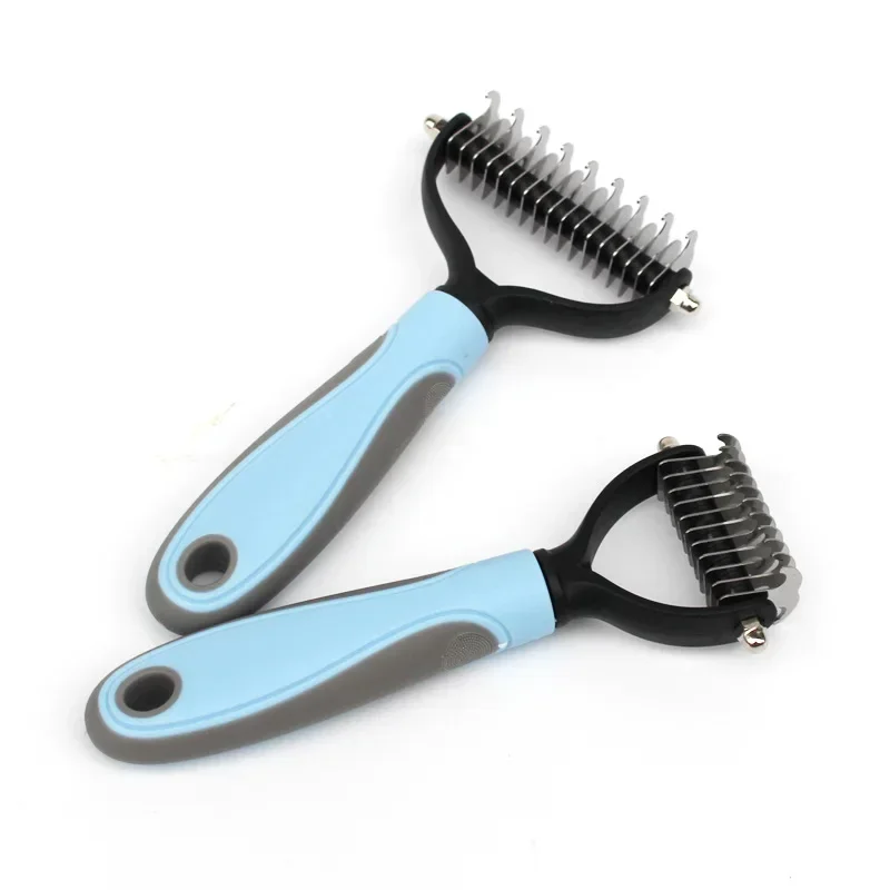 Dematting Comb and Knot Cutter for Dogs