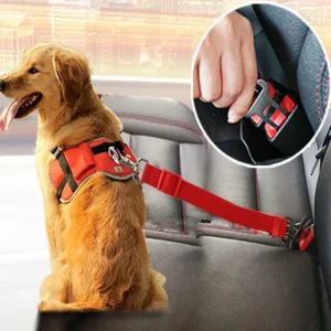 Adjustable Dog Car Seat Belt Strap