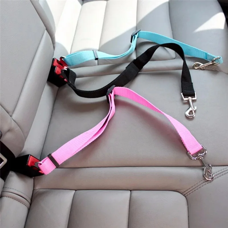 Adjustable Dog Car Seat Belt Strap