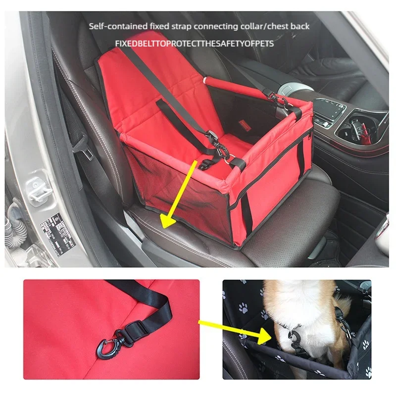 Foldable Hammock Car Seat Cover for Dogs