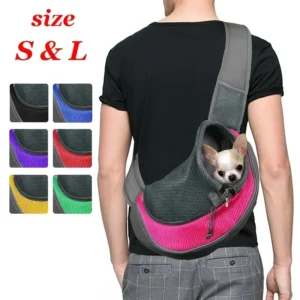Breathable Mesh Sling Carrier for Dogs