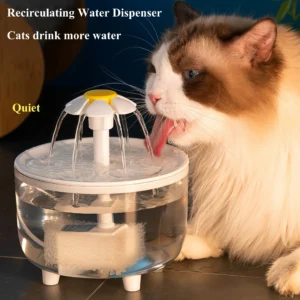 Compact USB Water Fountain for Dogs (1.2L)