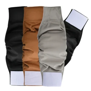 Reusable Belly Bands for Male Dogs (3-Pack)