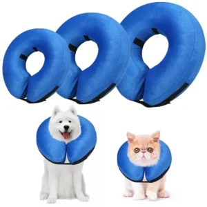 Inflatable Recovery Collar for After Surgery