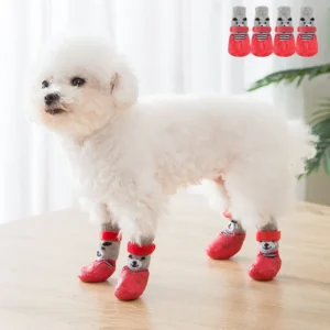 All-Weather Waterproof Dog Boots (Set of Four)