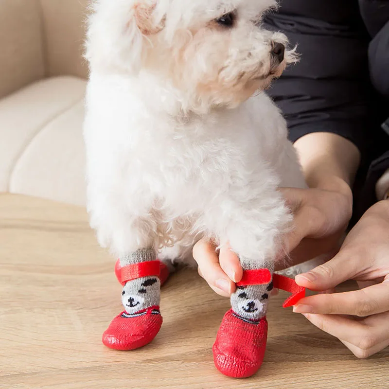 All-Weather Waterproof Dog Boots (Set of Four)