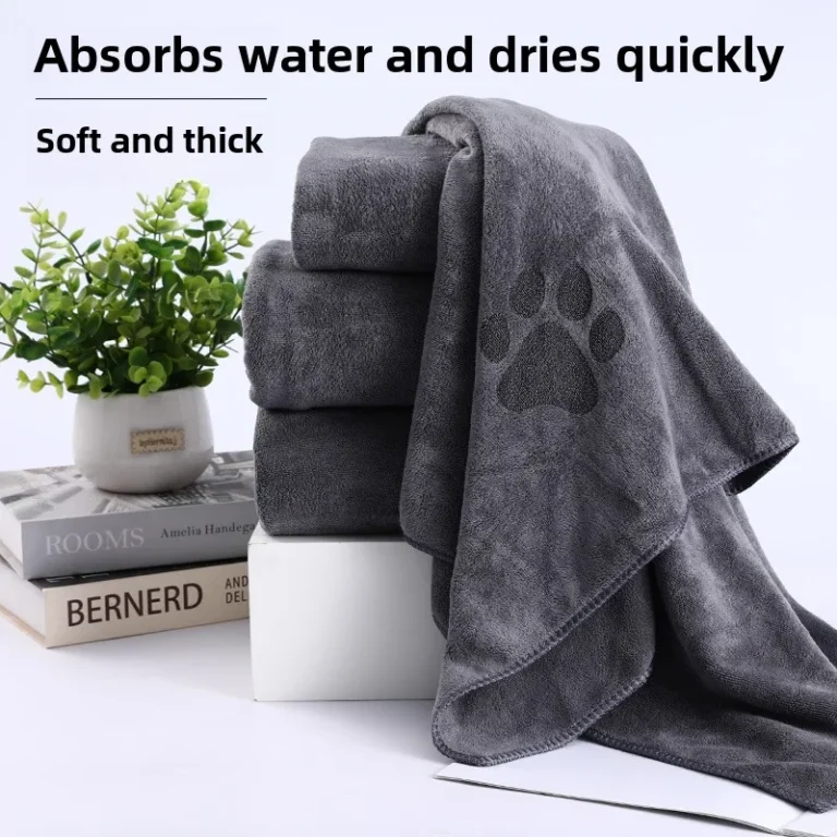 Thick Quick-Drying Microfibre Dog Towel