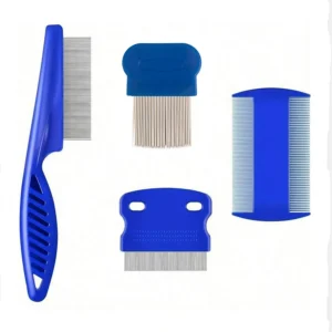 Stainless Steel Flea Combs (4-Pack)