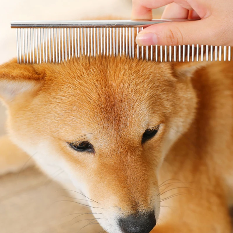 Stainless Steel Finishing Comb for Long Coats