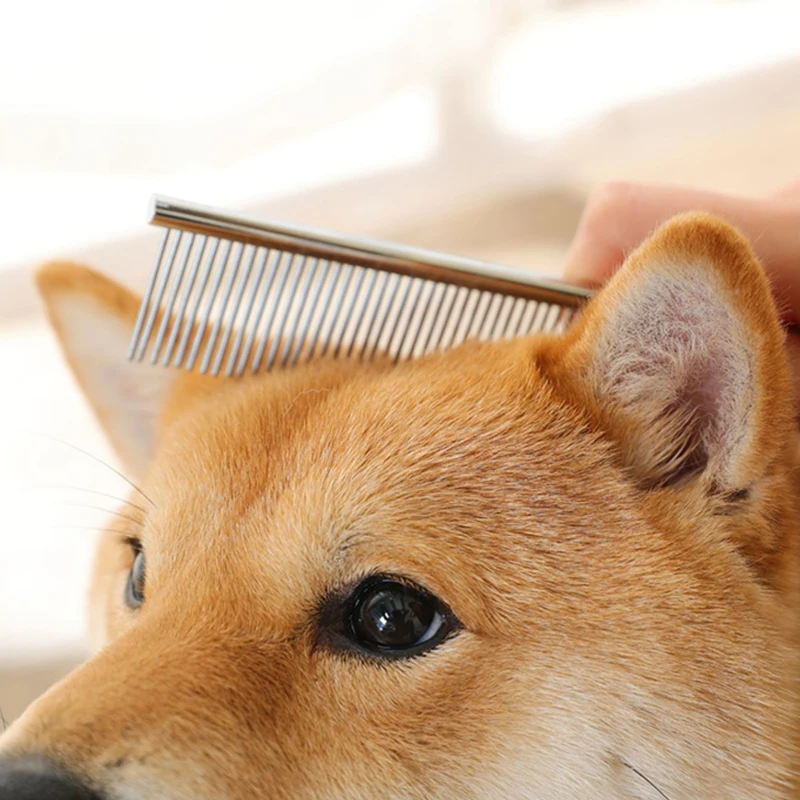 Stainless Steel Finishing Comb for Long Coats