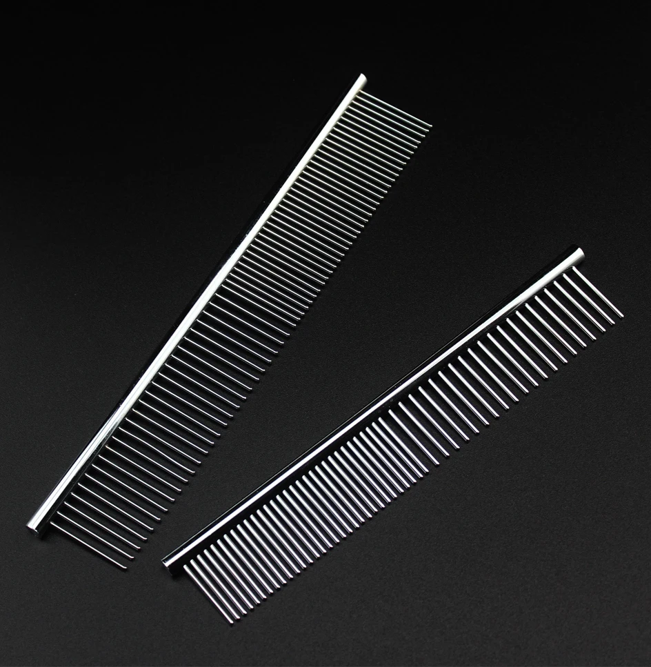 Stainless Steel Finishing Comb for Long Coats