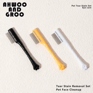 Face and Eye Comb Set for Tear Stains
