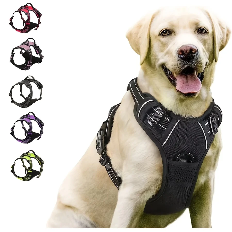 Front-Clip No-Pull Harness with Control Handle