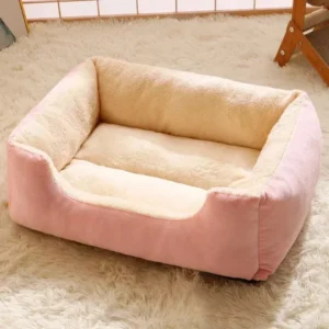 Winter Cushion Bed with Raised Edge