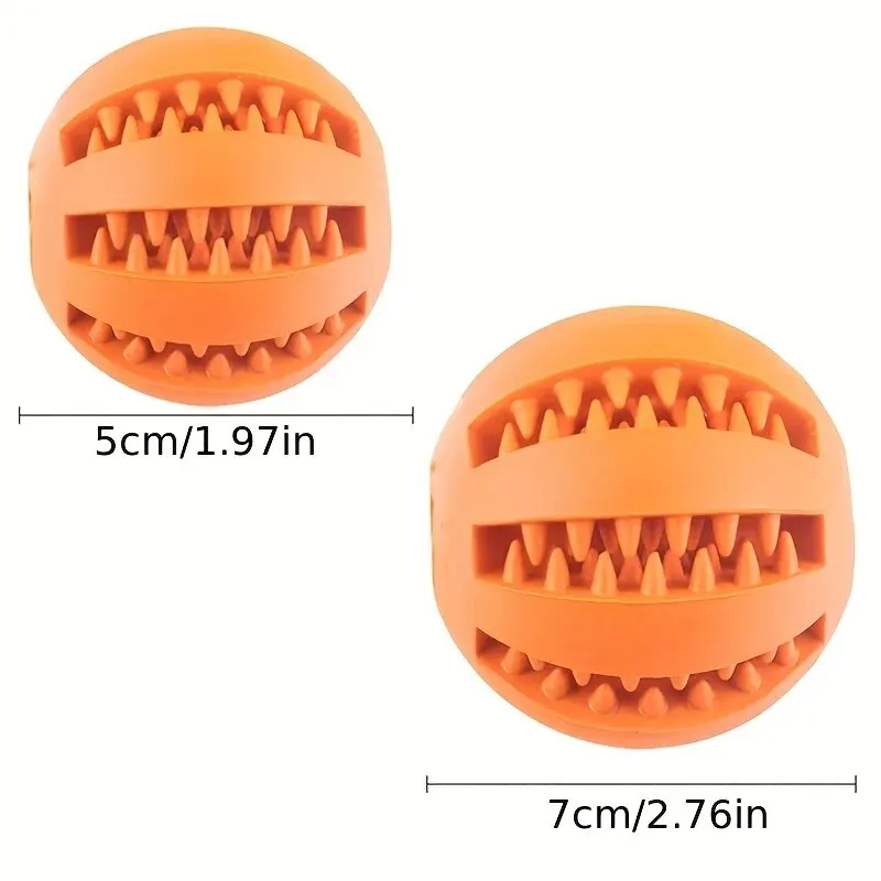 Bite-Resistant Solid Rubber Ball