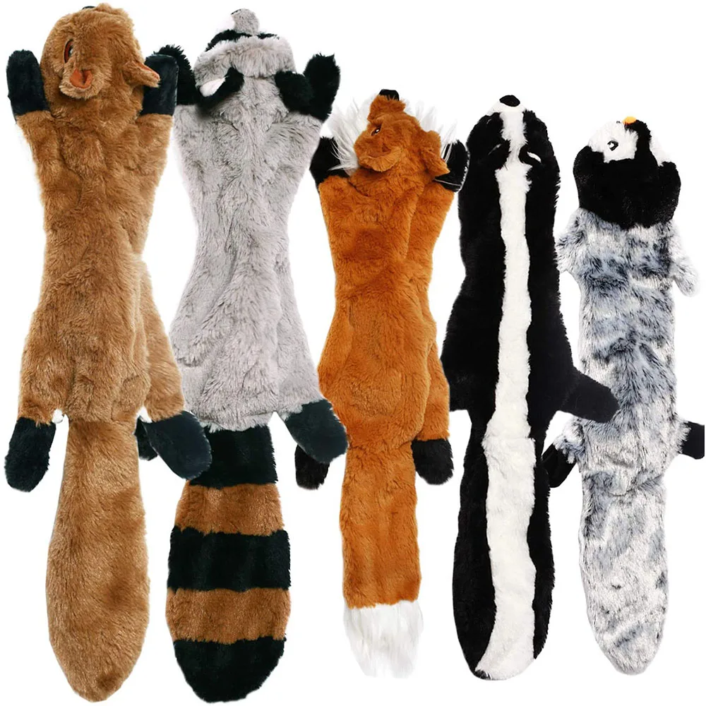No-Stuffing Squeaky Animal Toy