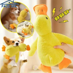 Quacking Duck Plush with Continuous Sound