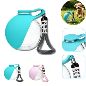 Leak-Proof Bottle with Silicone Bowl Lid