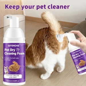Waterless Foam Shampoo, No Rinse