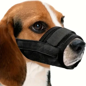 Breathable Mesh Muzzle for Vet Visits and Grooming