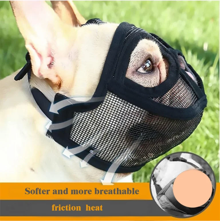 Short-Snout Muzzle for Flat-Faced Breeds