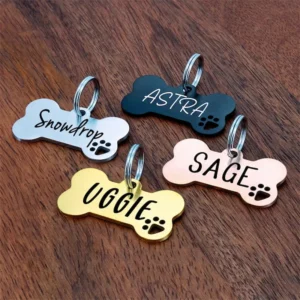 Engraved Stainless Steel ID Tag