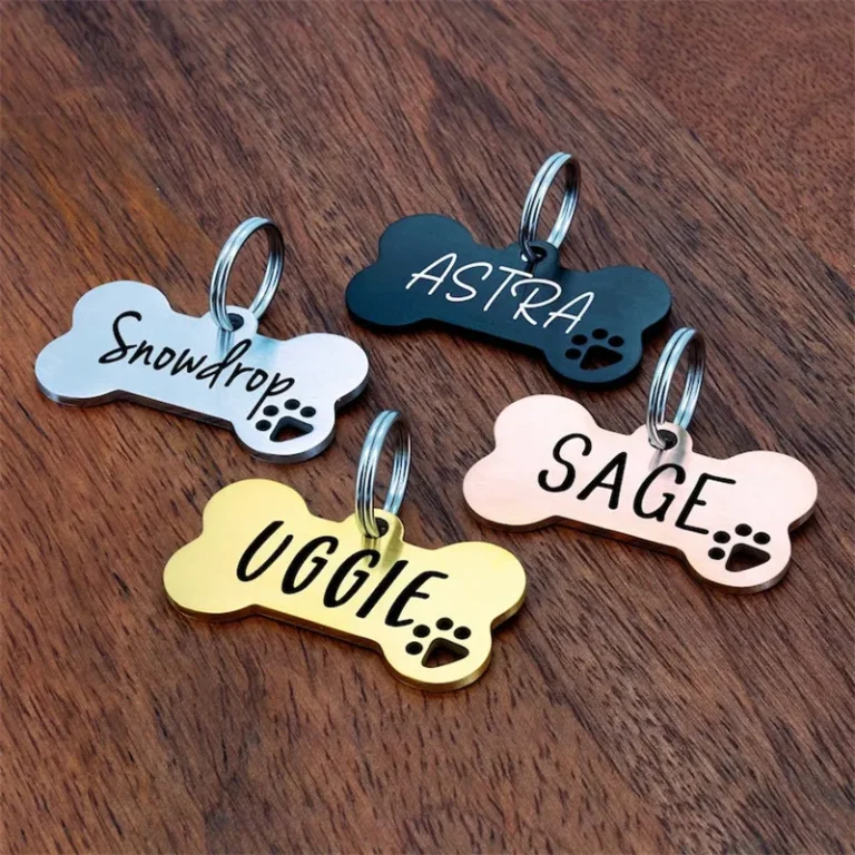 Engraved Stainless Steel ID Tag