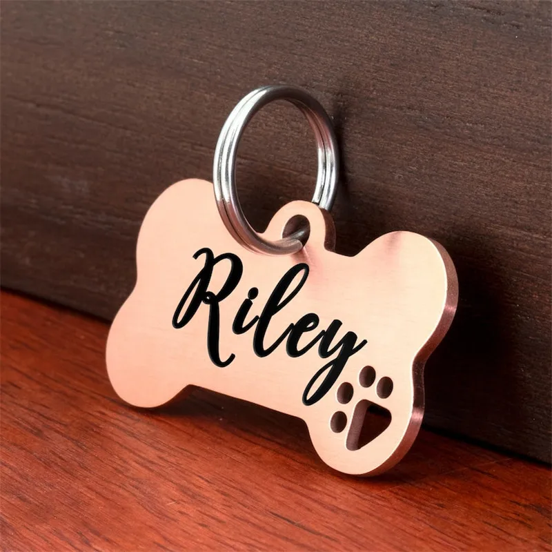 Engraved Stainless Steel ID Tag