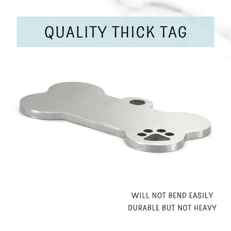 Engraved Stainless Steel ID Tag