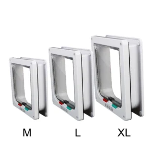 Lockable Pet Flap with Four-Way Control