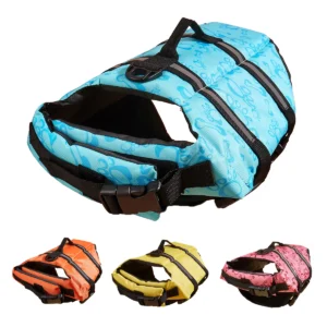 Reflective Dog Life Jacket with Lift Handle