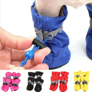 Waterproof Anti-Slip Rain Boots (Set of 4)