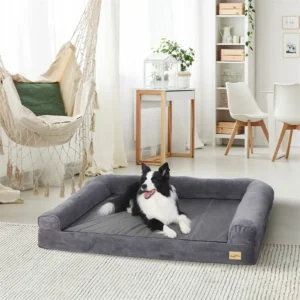 Extra Large Foam Dog Bed with Washable Cover