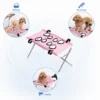 Foldable Grooming Hammock with Leg Openings